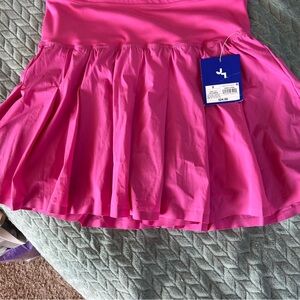 JoyLab Vibrant Pink Skater Skirt